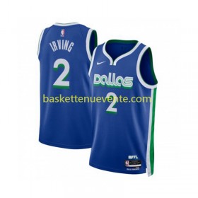 Maillot Basket Dallas Mavericks Kyrie Irving 2 Nike City Edition 2022-2023 Bleu Swingman - Homme
